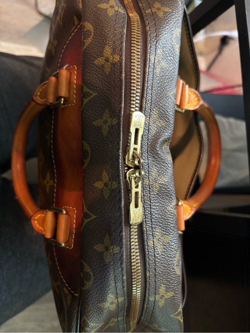 Authentic Louis Vuitton Monogram Deauville Satchel-GUC - Picture 11 of 16